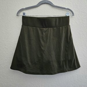 Olive Green Women's Tennis Skirt